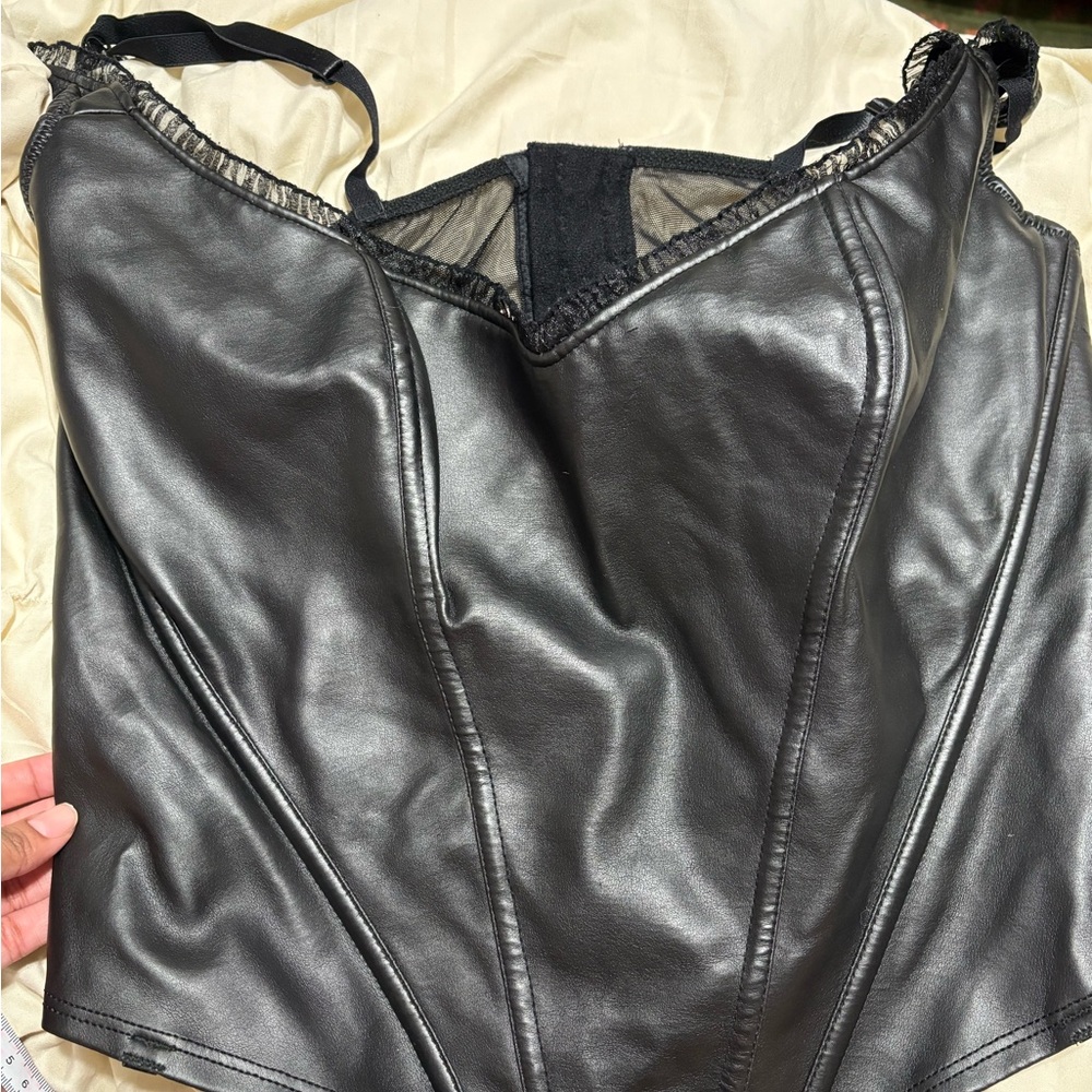 Vintage Black Corset Top